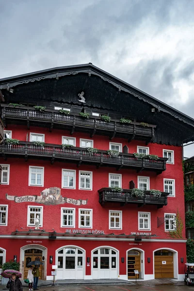 St. wolfgang, salzkammergut / oesterreich - september 16: hoch deko — Stockfoto