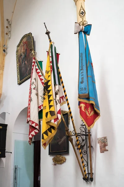 ST. GEORGEN, UPPER AUSTRIA/AUSTRIA - SEPTEMBER 18 : Flags in the — Stock Photo, Image