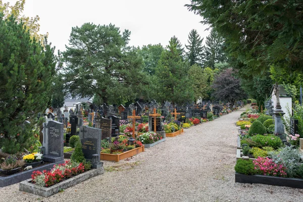 St. Georgen, Górna Austria Austria - 18 września: Widok z — Zdjęcie stockowe