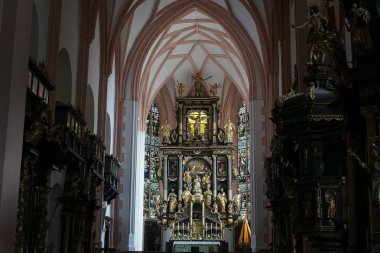 Mondsee Yukarı Avusturya/Avusturya - 15 Eylül: İç görünümü