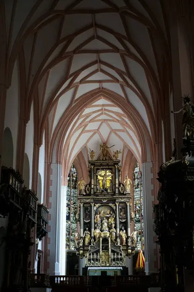 MONDSEE ÁUSTRIA SUPERIOR / ÁUSTRIA - SETEMBRO 15: Vista interior da — Fotografia de Stock