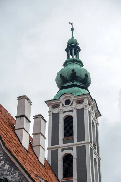 CESKY KRUMLOV, BOHEMIA / REPÚBLICA CHECA - 17 DE SEPTIEMBRE: St Jost C — Foto de Stock