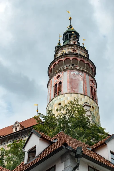 Cesky Krumlov, Böhmen/Tjeckien - 17 September: Statliga Cas — Stockfoto