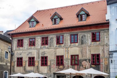 Cesky Krumlov, Bohemia/Çek Cumhuriyeti - 17 Eylül: Traditiona