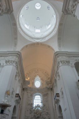 Salzburg/Avusturya - 19 Eylül: Collegiat iç görünümü