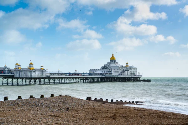 EASTBOURNE, SUSSEX DE L'EST / R.-U. - 21 OCTOBRE : Fin de la tempête Bria — Photo