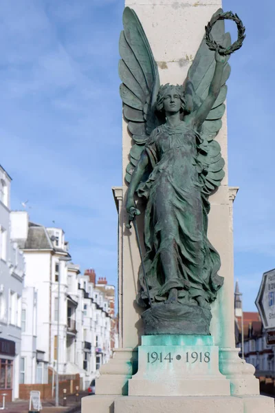 BEXHILL-ON-SEA, EAST SUSSEX / UK - JANUARY 11: View of the War Me — стоковое фото