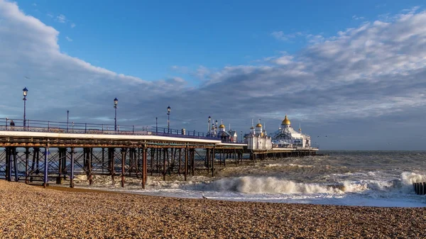 EASTBOURNE, SUSSEX DE L'EST / R.-U. - 7 JANVIER : Vue de la jetée d'Eastbourne — Photo