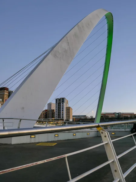 GATESHEAD, TYNE AND WEAR / UK - JANEIRO 20: Vista do Millenniu — Fotografia de Stock