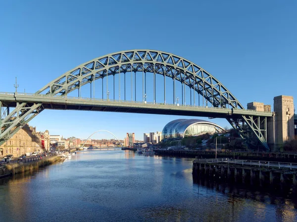 NEWCASTLE UPON TYNE, TYNE AND WEAR / UK - JANEIRO 20: Vista do — Fotografia de Stock