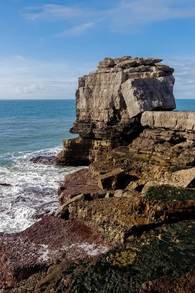 Vista da Costa Jurássica em Dorset — Fotografia de Stock