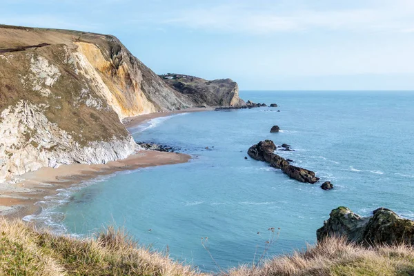 Vista de la Costa Jurásica en Dorset — Foto de Stock