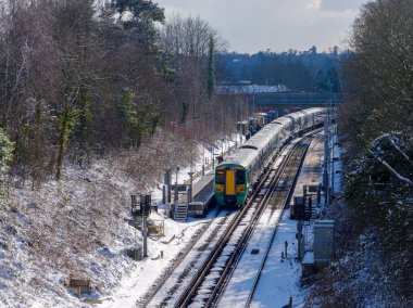 East Grinstead, West Sussex'deki / / Uk - 27 Şubat: Doğu Gri tren