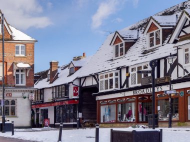 East Grinstead, West Sussex'deki / / Uk - 27 Şubat: Yüksek görünümünü 