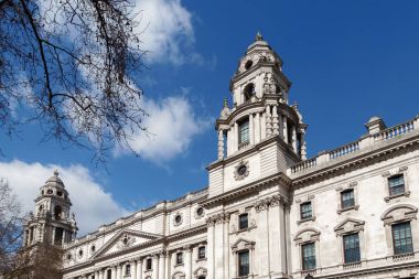 Londra/İngiltere'de - 21 Mart: Londra o Hazine Binası görünümünü