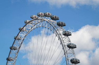 Londra/İngiltere'de - 21 Mart: London Eye Mart'ta Londra'da görünümünü