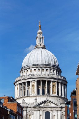 Londra/İngiltere'de - 21 Mart: Yakın görünümü, St Pauls katedralde Lo yukarı