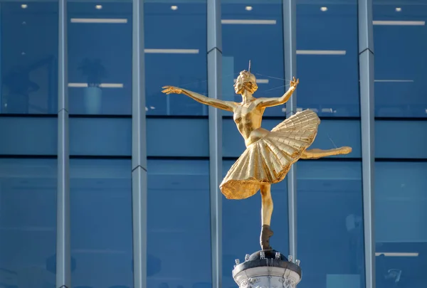Londyn/Uk - 21 marca: Replika posągu Anna Pawłowa na Puchar — Zdjęcie stockowe