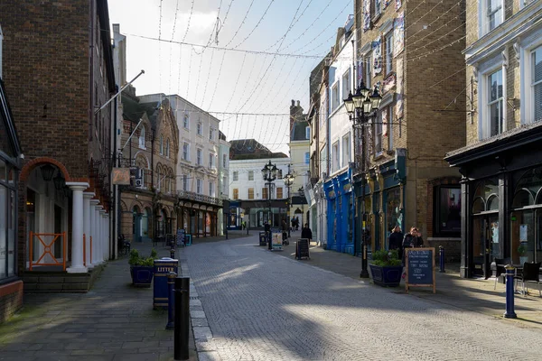 Folkestone, Kent / Uk - 12 november: Utsikt över hoppcentret i — Stockfoto