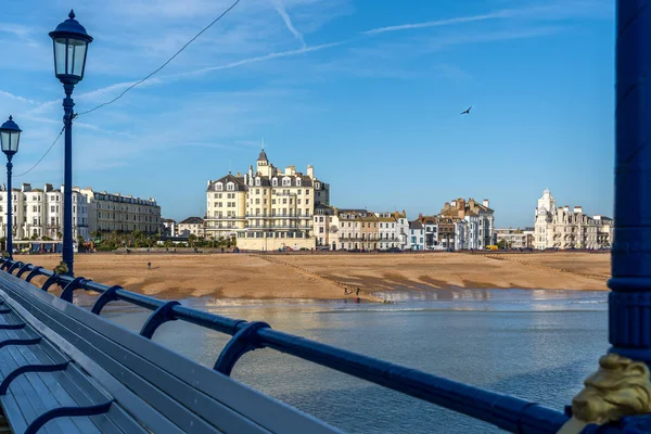 Eastbourne, East Sussex / Uk - 18 januari: Zicht vanaf Eastbourne P — Stockfoto