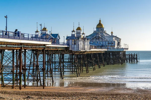 Eastbourne, East Sussex/Uk - 1月18日: Eastbourneパイの眺め — ストック写真