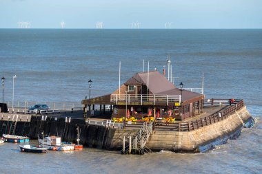 Broadstairs, Kent / Uk - 29 Ocak: Broadstair 'deki bir kafe