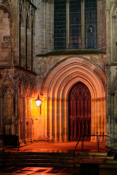 York North Yorkshire Vereinigtes Königreich Februar Blick Auf Das Münster — Stockfoto