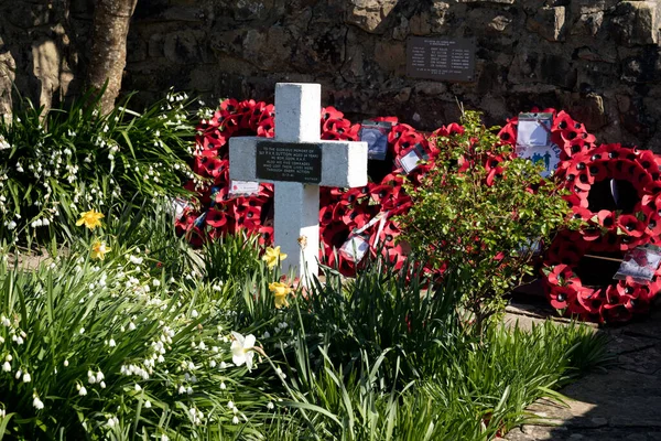 Ashdown Forest East Sussex Maart Zicht Het Airman Grave Ashdown — Stockfoto