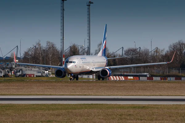 Boeing 737-800 of Aeroflot — Stock Photo, Image
