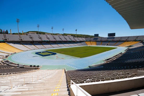Olympiastadion i barcelona — Stockfoto