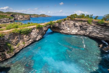 Kırık plaj, Nusa Penida, Bali