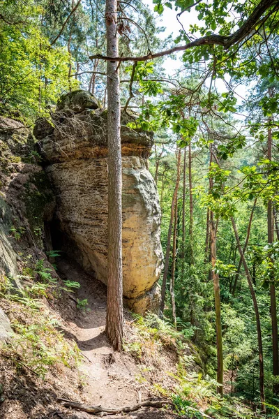 Sandstensbräcka i Tjeckien — Stockfoto