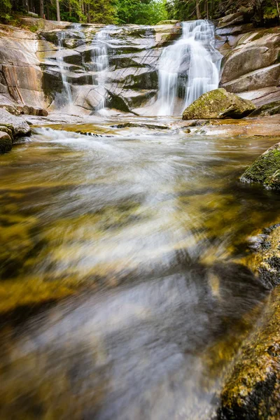 Mumlava waterfall — Stock Photo, Image