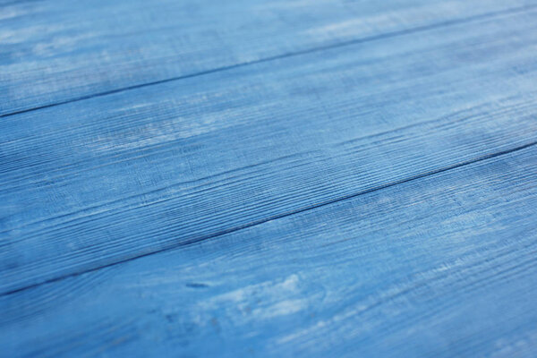empty wooden grungy blue boards background 