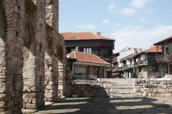 Vecchi Edifici Nessebar Bulgaria — Foto Stock