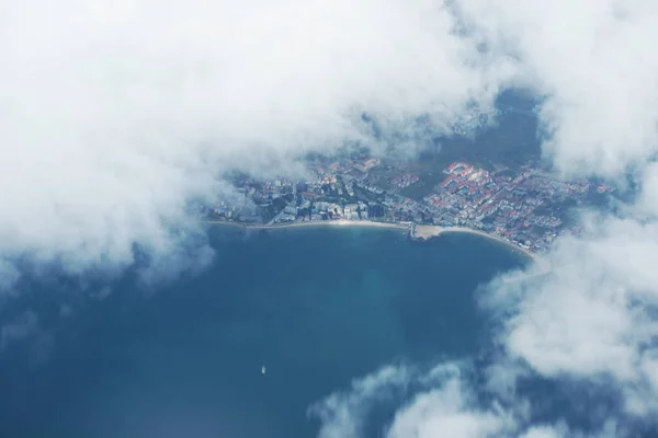 Uçaktan Spanya Hava Görüntüsü — Stok fotoğraf