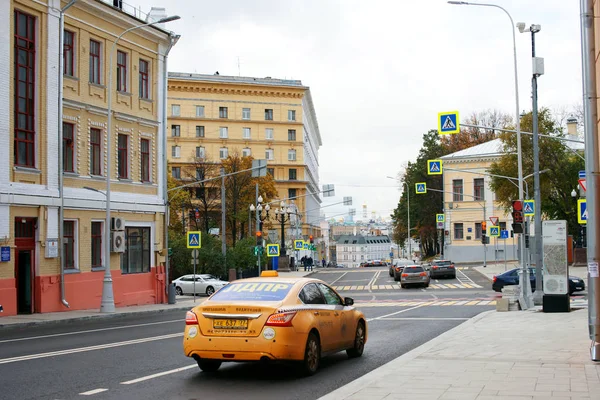 Rusia Moscú Octubre 2017 Calles Centro Ciudad —  Fotos de Stock