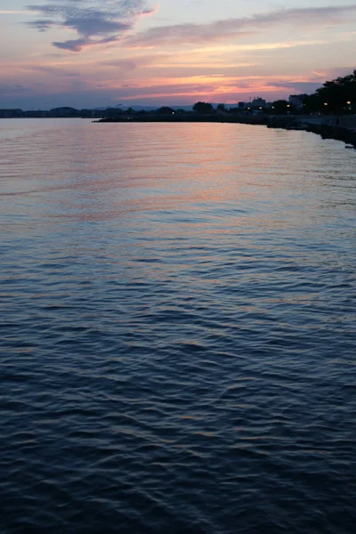 Beautiful Sunset Black Sea Bulgaria — Stock Photo, Image