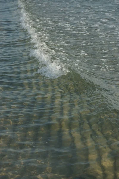 นทะเลท ดเจนและส ยวบนพ วทางทะเล นหล งนามธรรม — ภาพถ่ายสต็อก