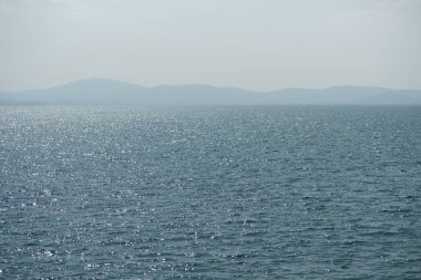 Bulgaristan 'da güzel deniz manzarası