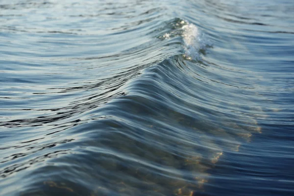 Superfície Mar Fundo Abstrato Com Ondas — Fotografia de Stock