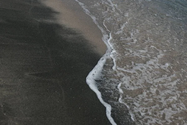 Vague Mer Sur Plage — Photo