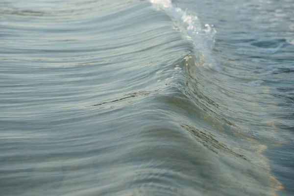 Água Mar Cristalina Com Fundo Ondas Mar — Fotografia de Stock