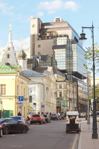 Rusko Moskva 2020 Ulice Centru Města — Stock fotografie