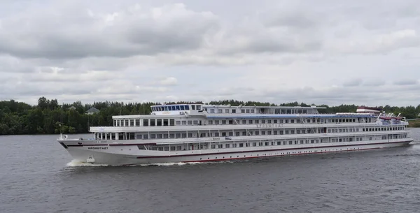 Passenger Ship Volga River Russia — Stock Photo, Image