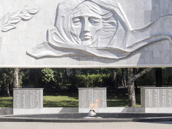 ロストフ ロシア 2016年6月27日 偉大な愛国戦争で死亡した兵士への記念碑 — ストック写真