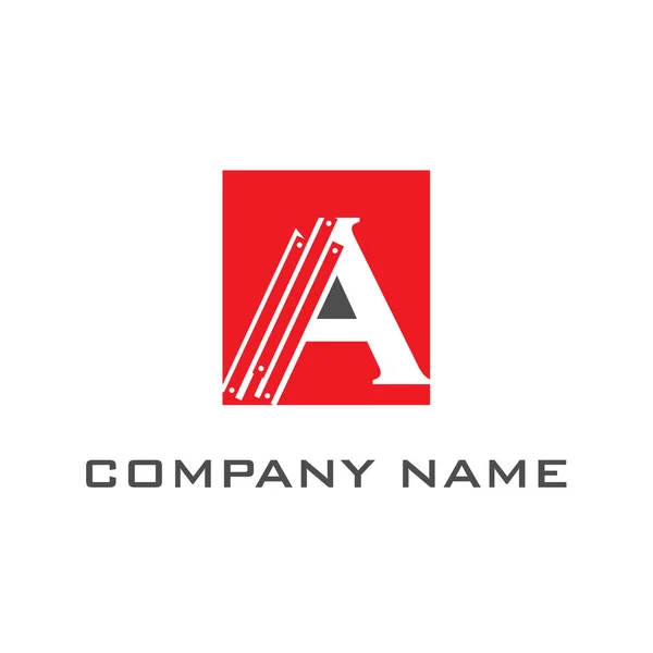 Stijl logo pictogram monogram. Letter A logo. Koninklijk hotel, Premium bo — Stockvector