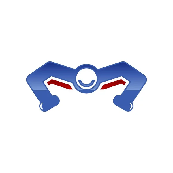 Carta logo diseño vector ilustración plantilla, M letra logo v — Vector de stock