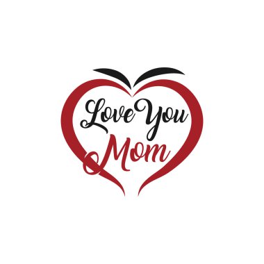 Seni seviyorum anne deyimi. İçinde seni seviyorum yazan bir kart.