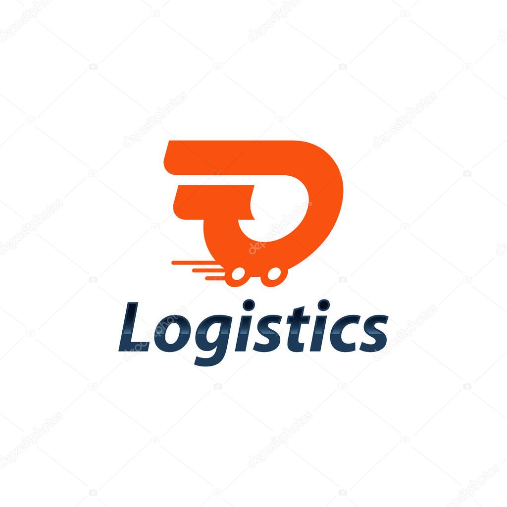 Logistic company logo. Arrow icon. Delivery icon. Arrow logo. Business logo. Arrow vector. Delivery service logo. Web icon. Network, Digital, Technology, Marketing icon.